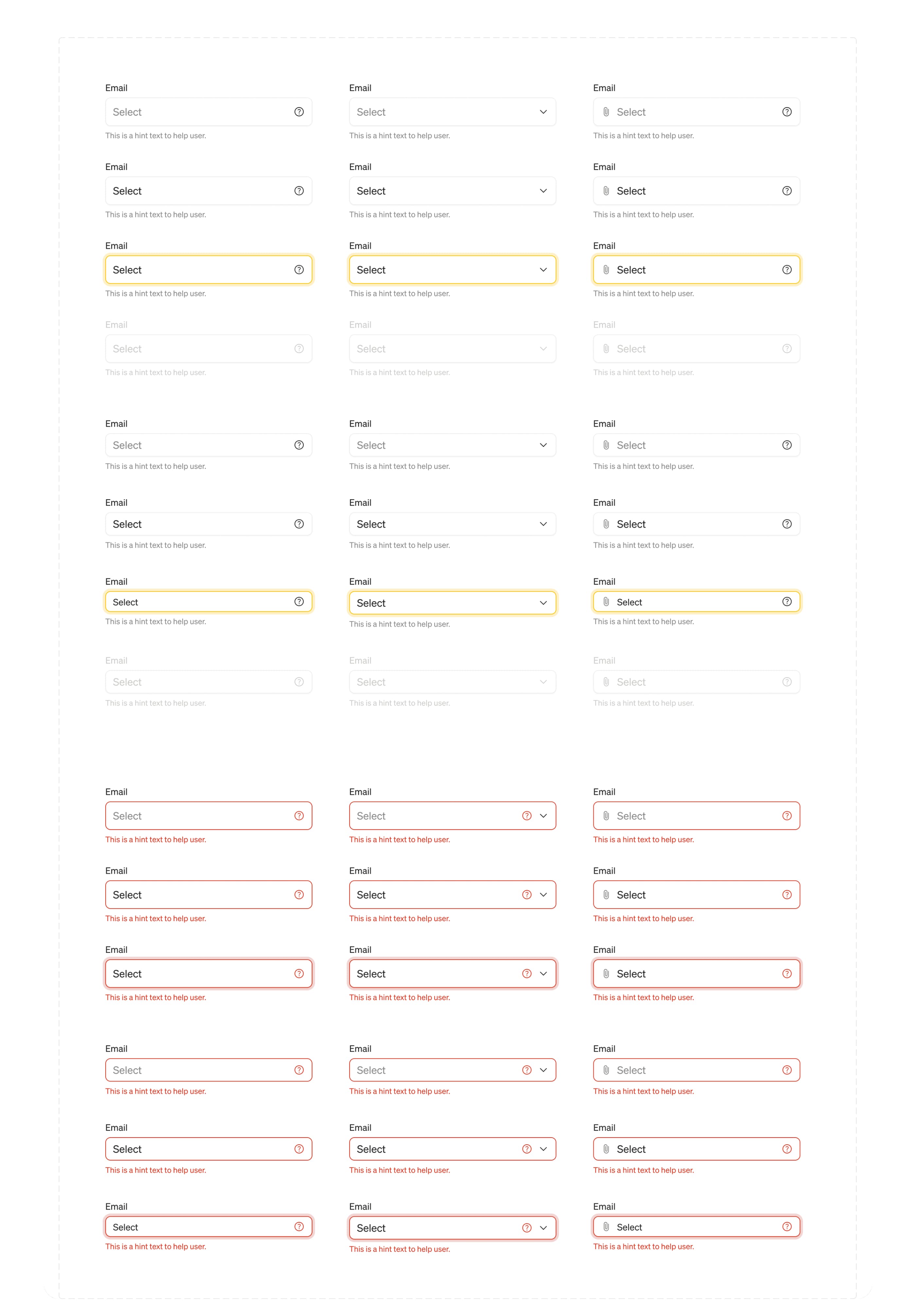 Split view showing React component code alongside Figma component variant panels for Base Menu Item and Segmented Button, demonstrating the design-to-code parity of the system